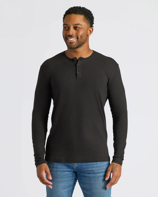 Black & White Classic Henley 2-Pack