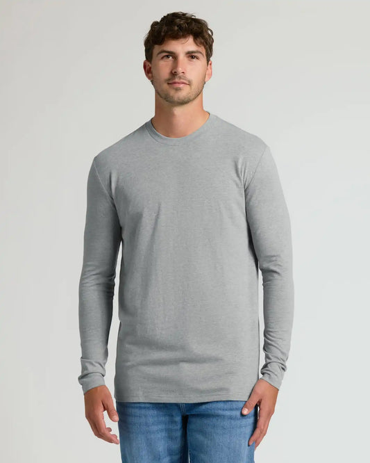 Heather Gray Tall Long Sleeve T-Shirt