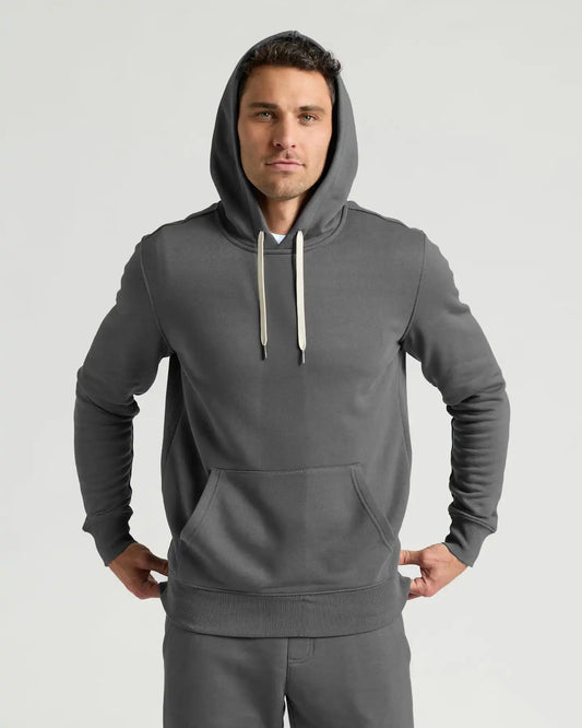 Carbon Fleece French Terry Pullover Hoodie